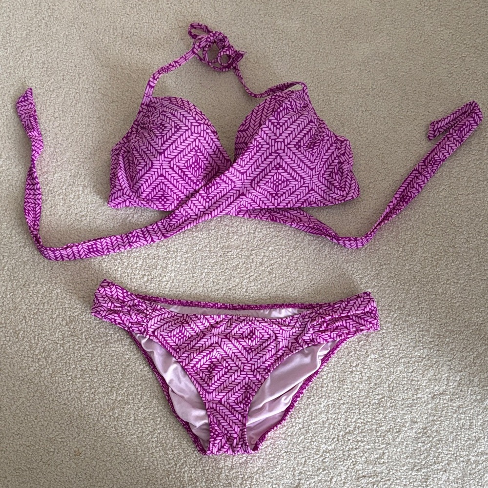 Victoria's Secret Pink Patterned Bikini